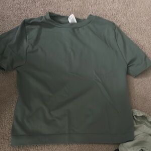 A New Day Forest Green Tee